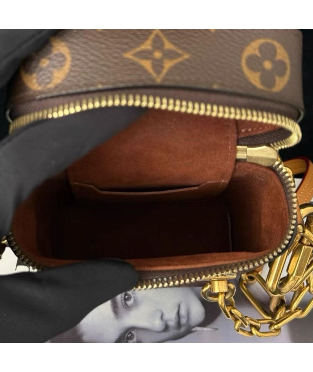 LOUIS VUITTON Коричневая сумка через плечо, фото 6