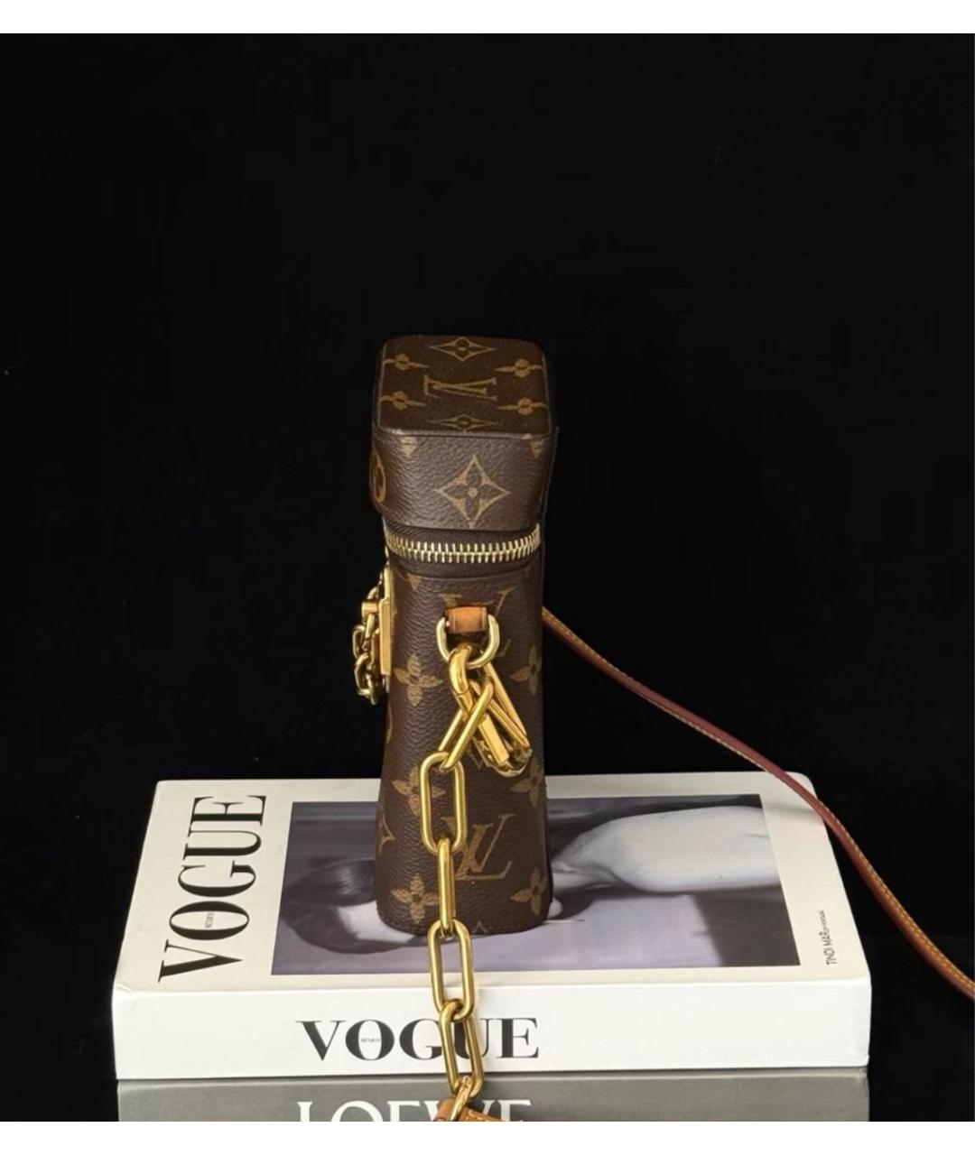 LOUIS VUITTON Коричневая сумка через плечо, фото 4