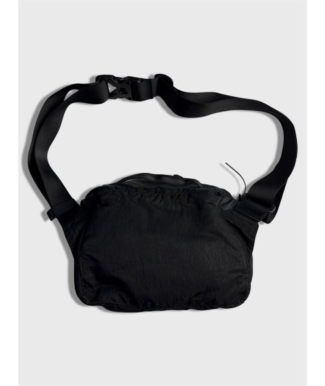 CP COMPANY Черная хлопковая поясная сумка, фото 2