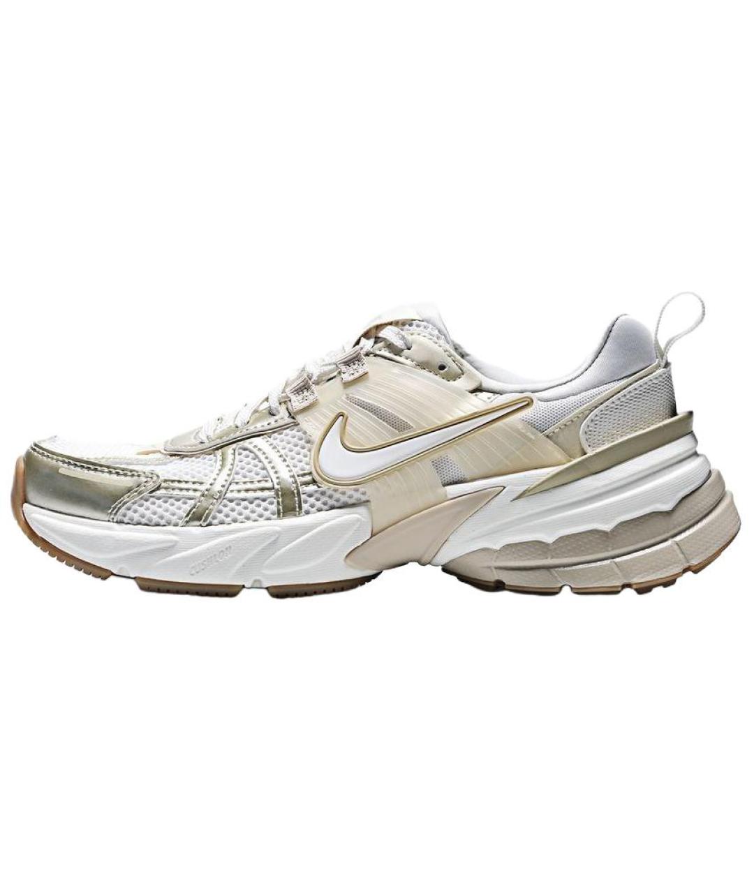 NIKE Белые кожаные кроссовки, фото 2