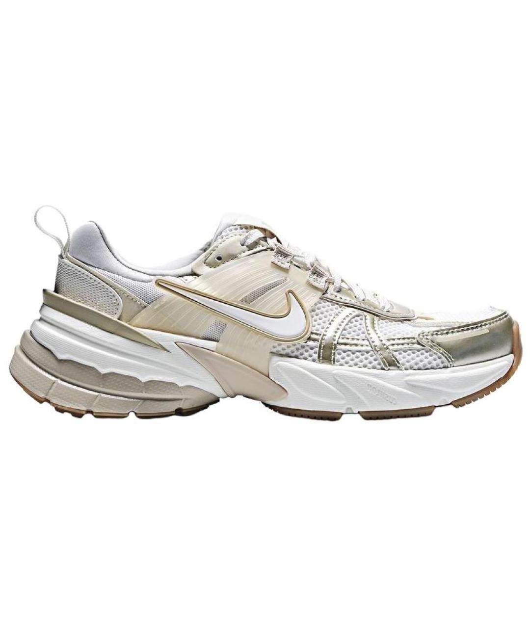 NIKE Белые кожаные кроссовки, фото 1