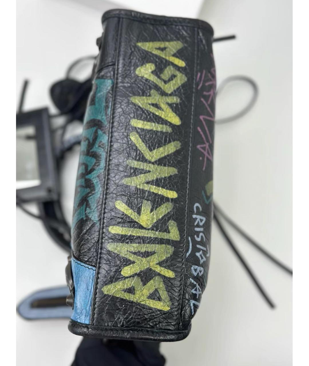 BALENCIAGA Мульти кожаная сумка тоут, фото 4