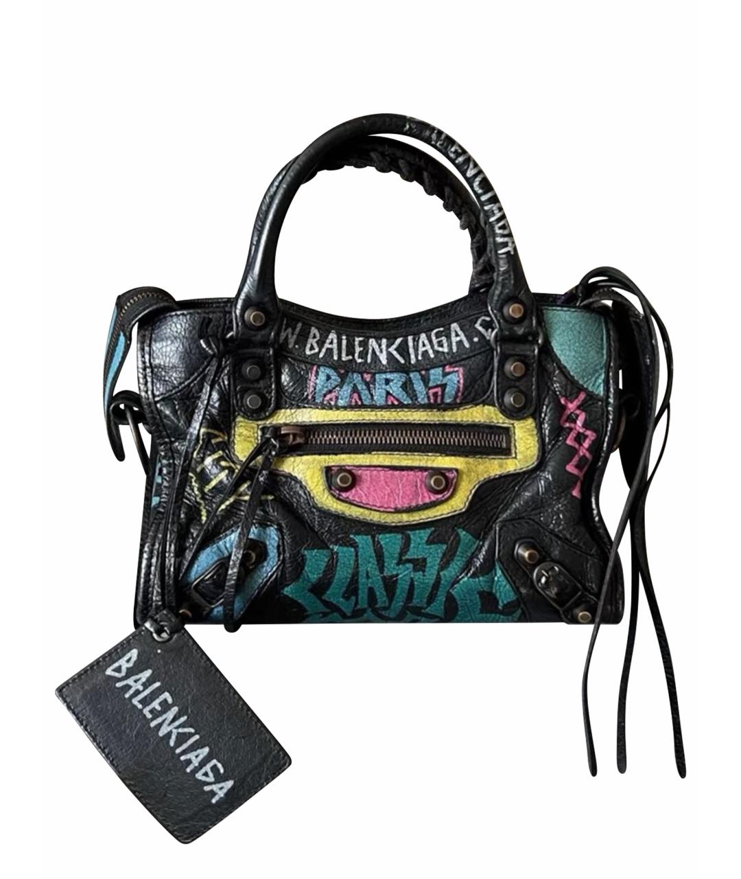 BALENCIAGA Мульти кожаная сумка тоут, фото 1