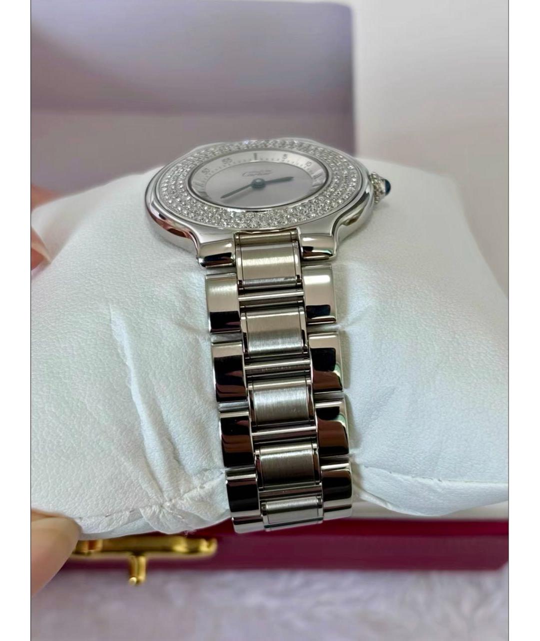 CARTIER Серебряные металлические часы, фото 5