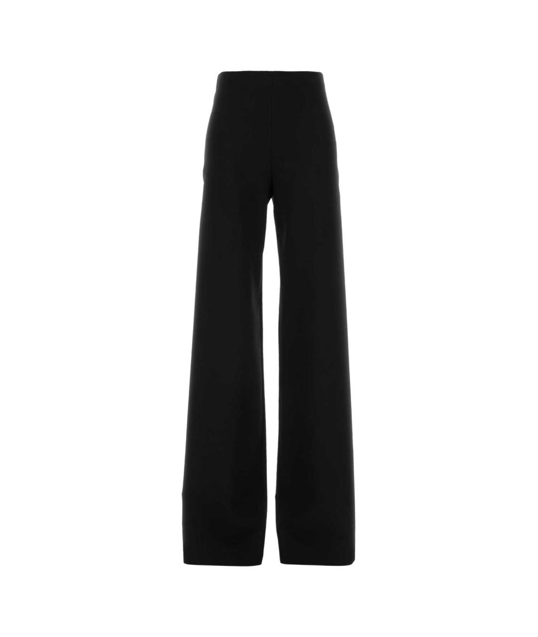 GUCCI Черные шерстяные прямые брюки, фото 1