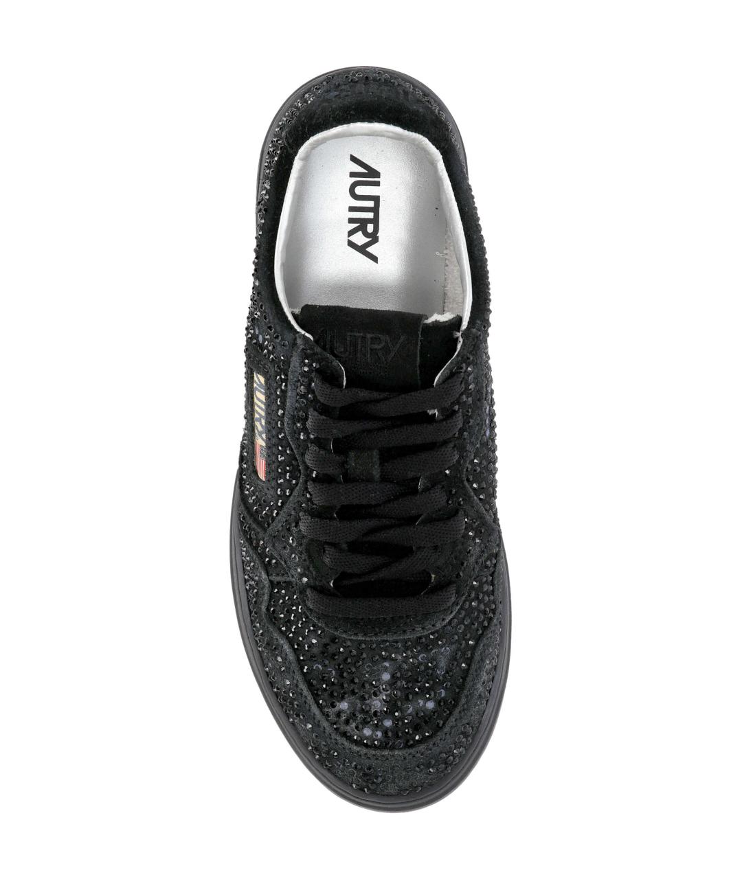 AUTRY Черные кожаные кеды, фото 4