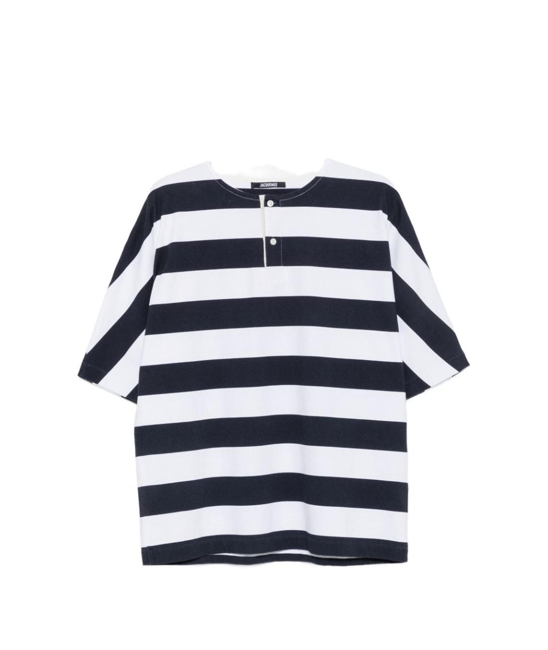 JACQUEMUS Мульти хлопковая футболка, фото 1
