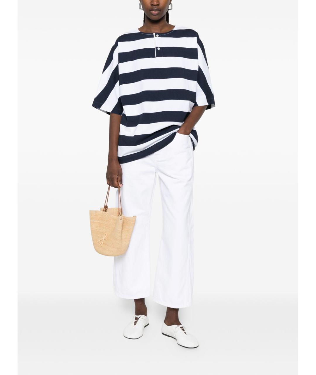 JACQUEMUS Мульти хлопковая футболка, фото 2