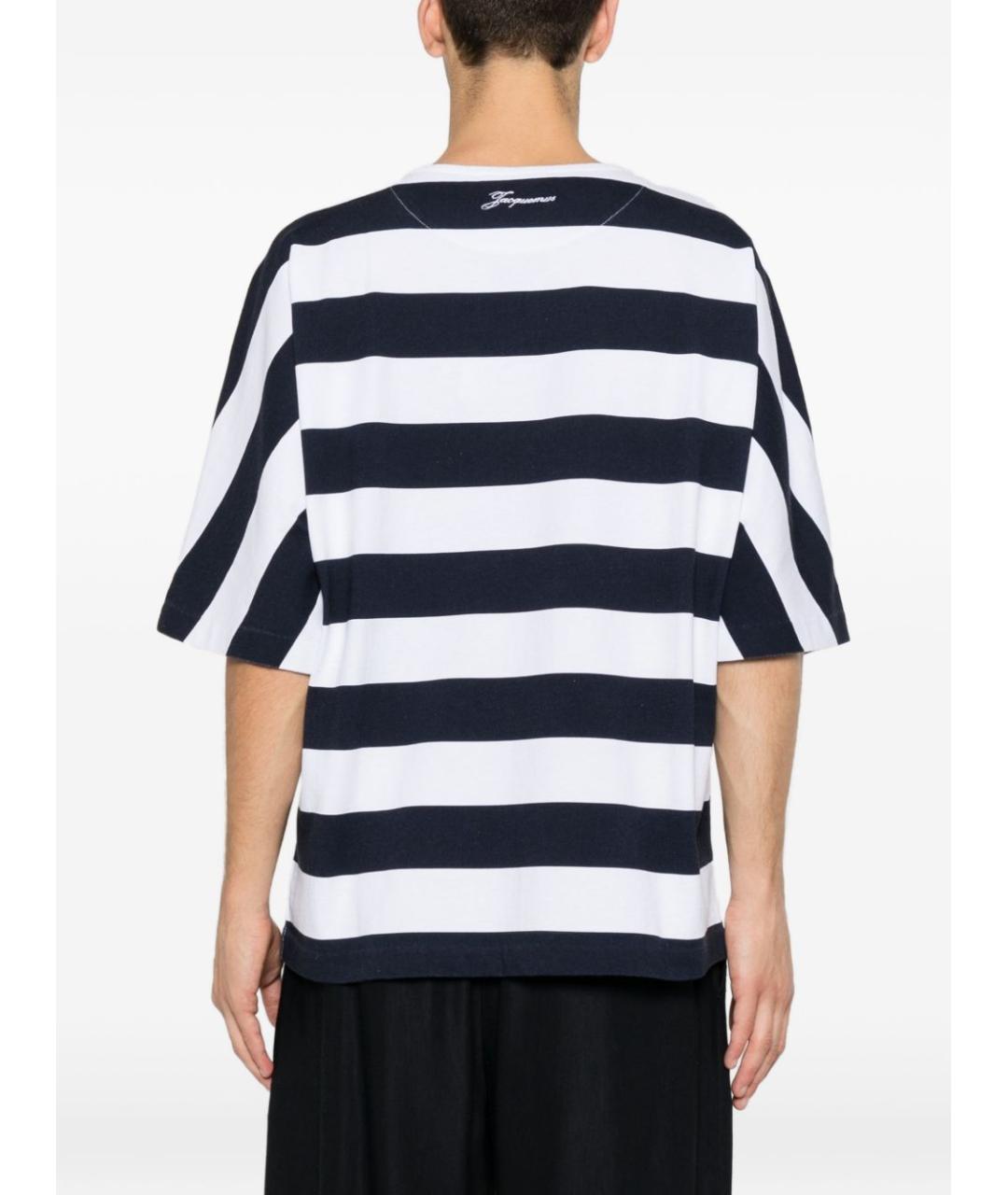 JACQUEMUS Мульти хлопковая футболка, фото 5