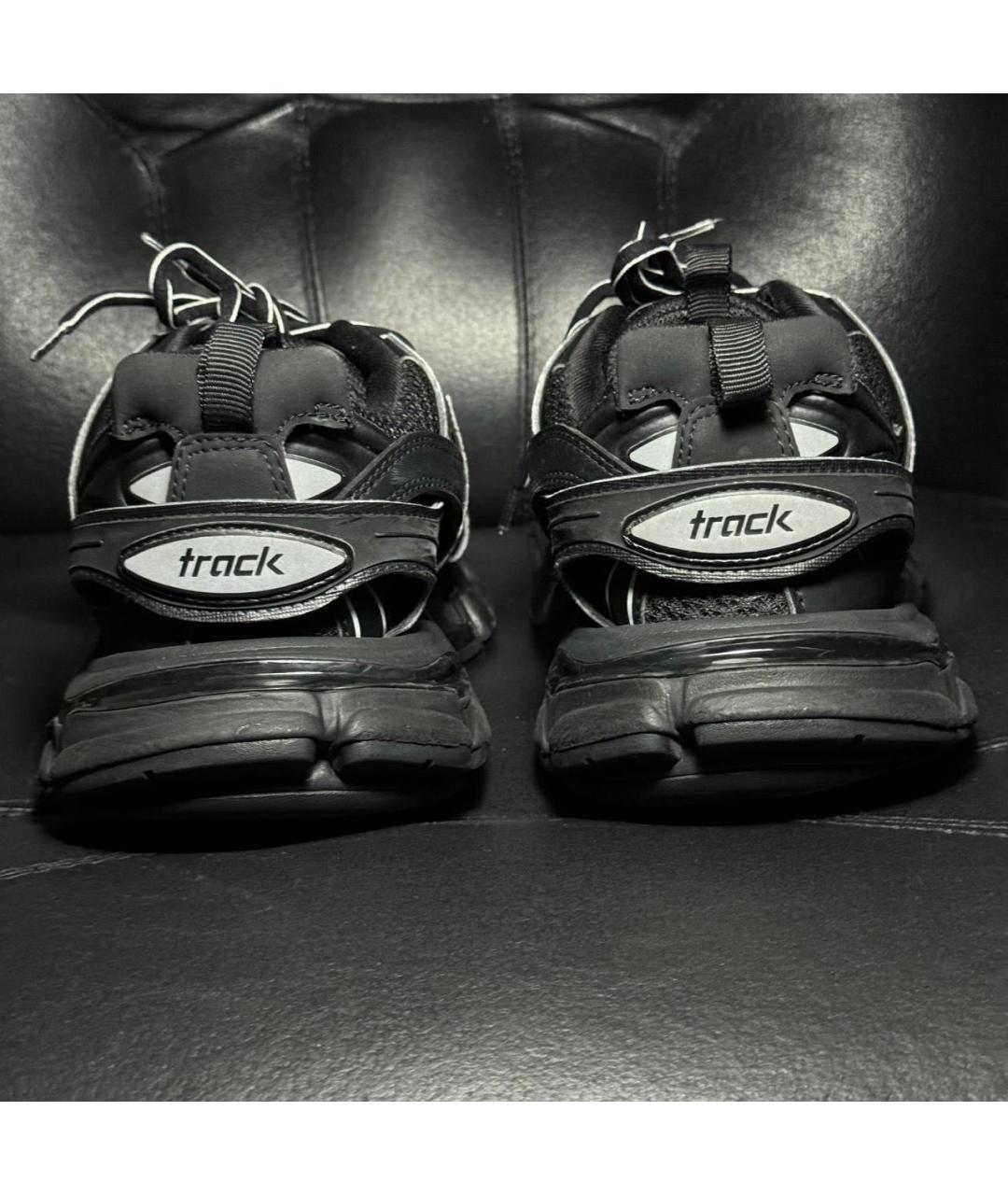 BALENCIAGA Черные текстильные кроссовки, фото 2