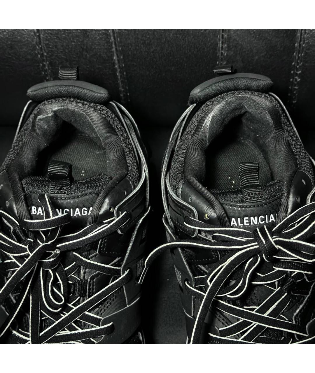 BALENCIAGA Черные текстильные кроссовки, фото 7