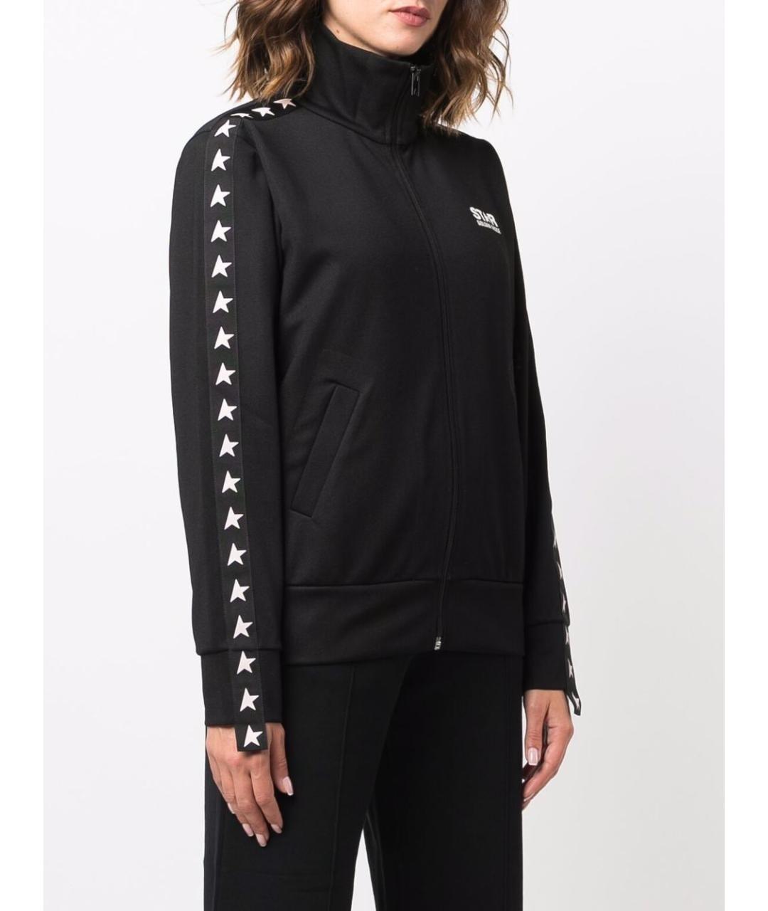 GOLDEN GOOSE DELUXE BRAND Черная полиэстеровая куртка, фото 4