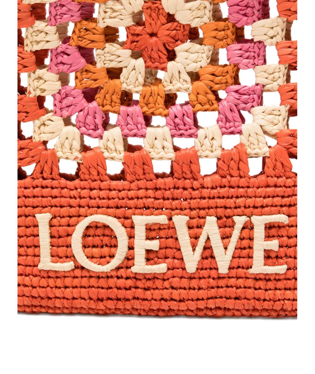 LOEWE Оранжевая сумка через плечо, фото 3