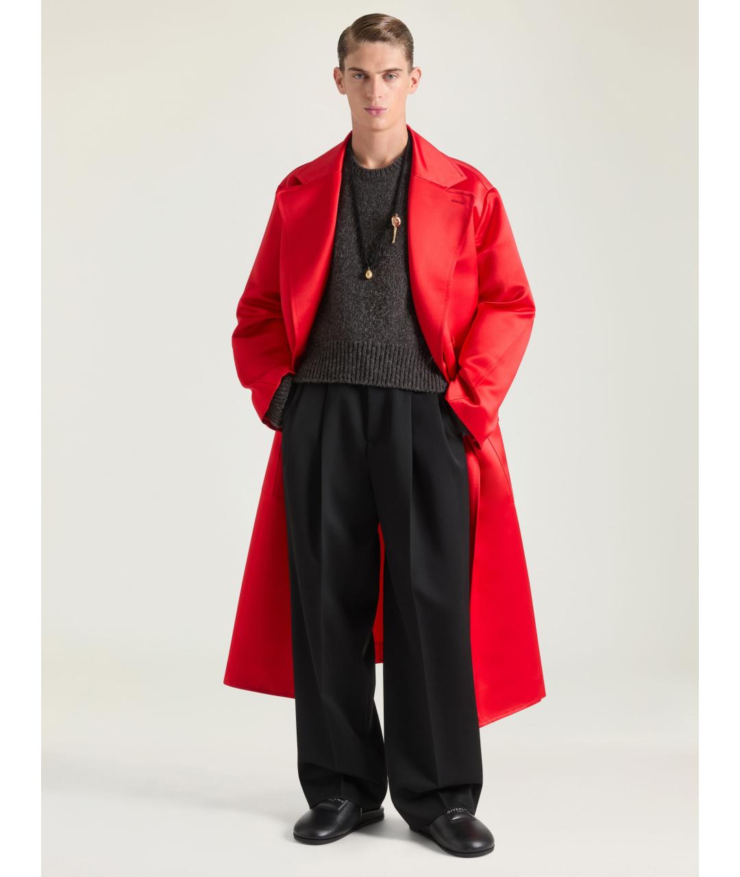 GIVENCHY Черные кожаные сандалии, фото 2