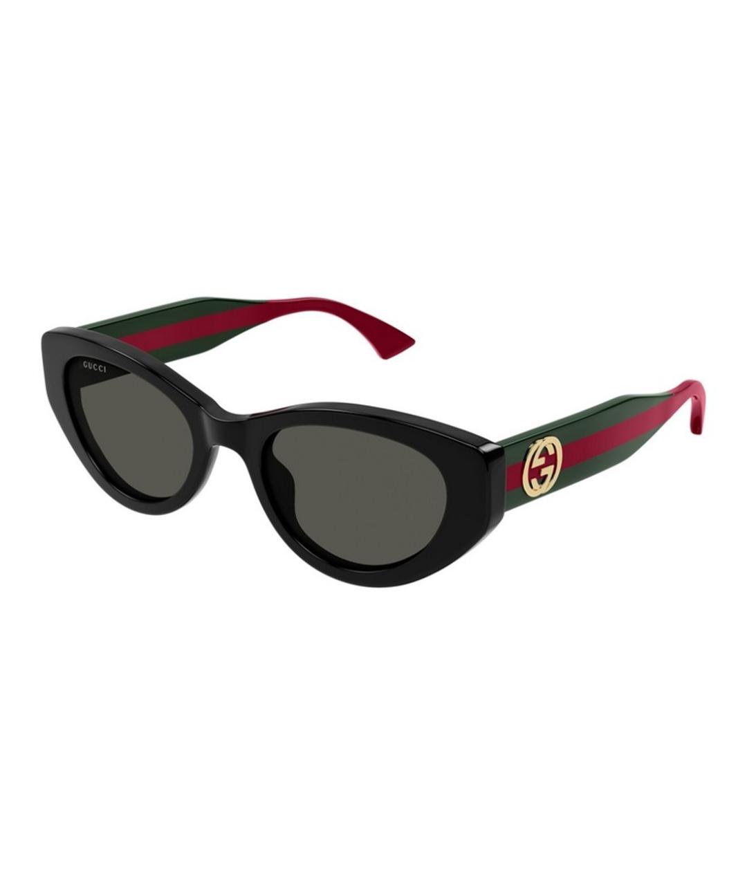 GUCCI Черные солнцезащитные очки, фото 1