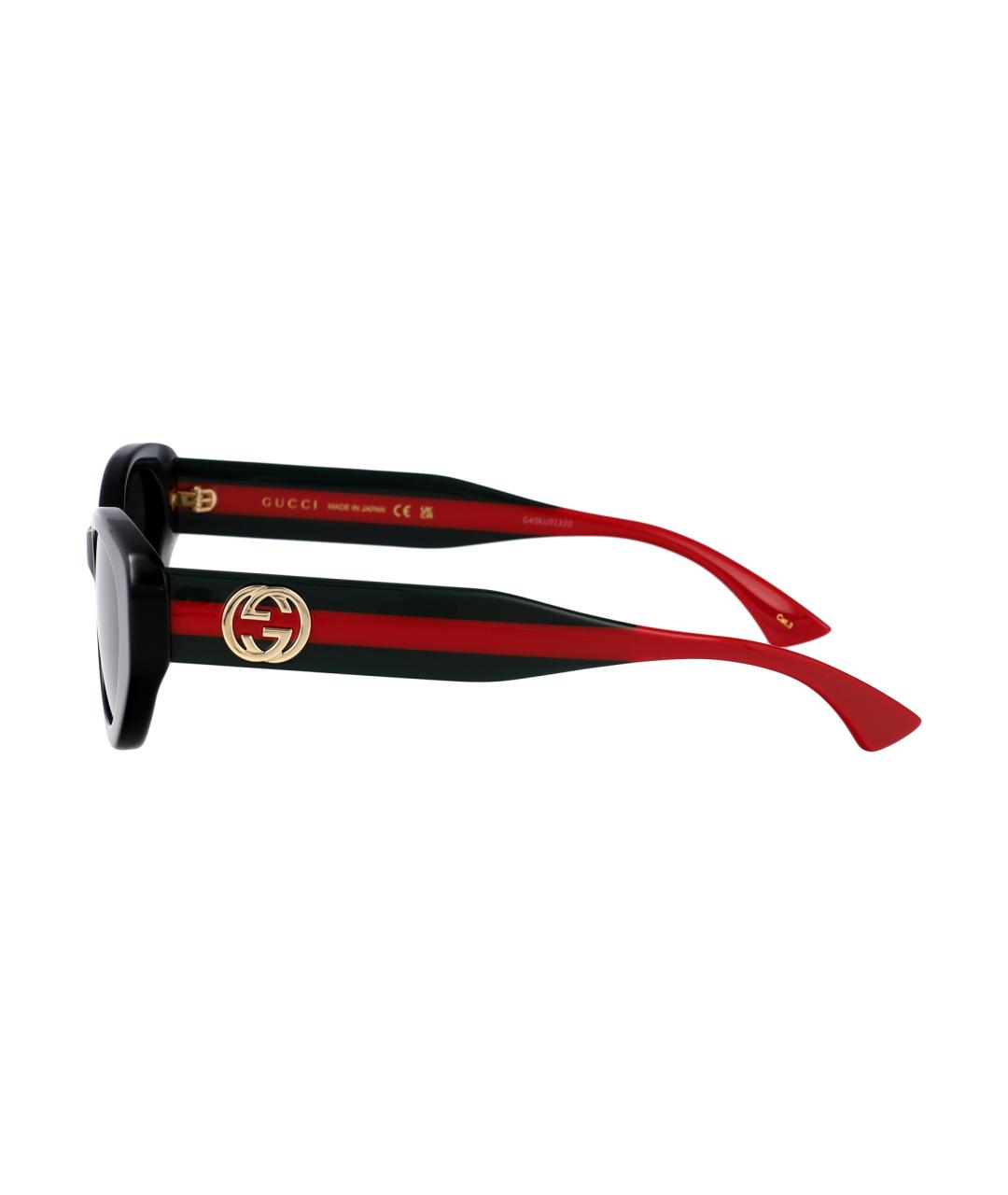 GUCCI Черные солнцезащитные очки, фото 3