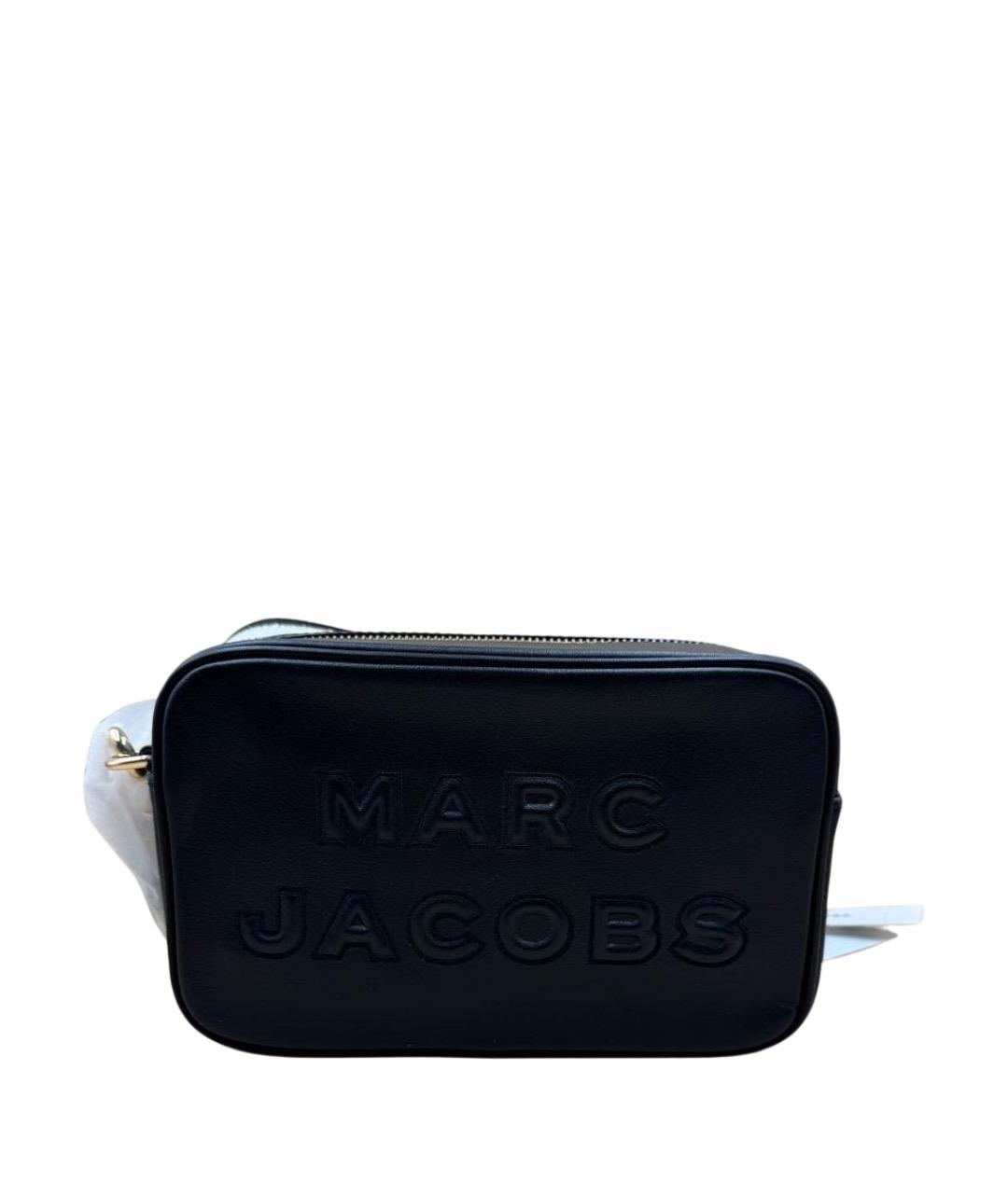 MARC JACOBS Черная кожаная сумка через плечо, фото 1