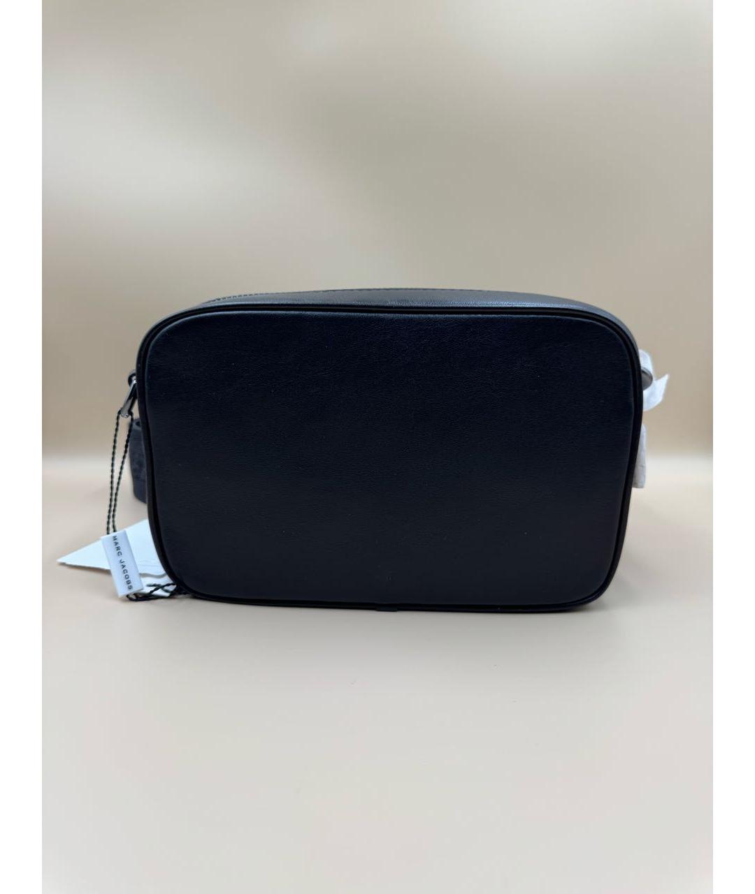 MARC JACOBS Черная кожаная сумка через плечо, фото 2