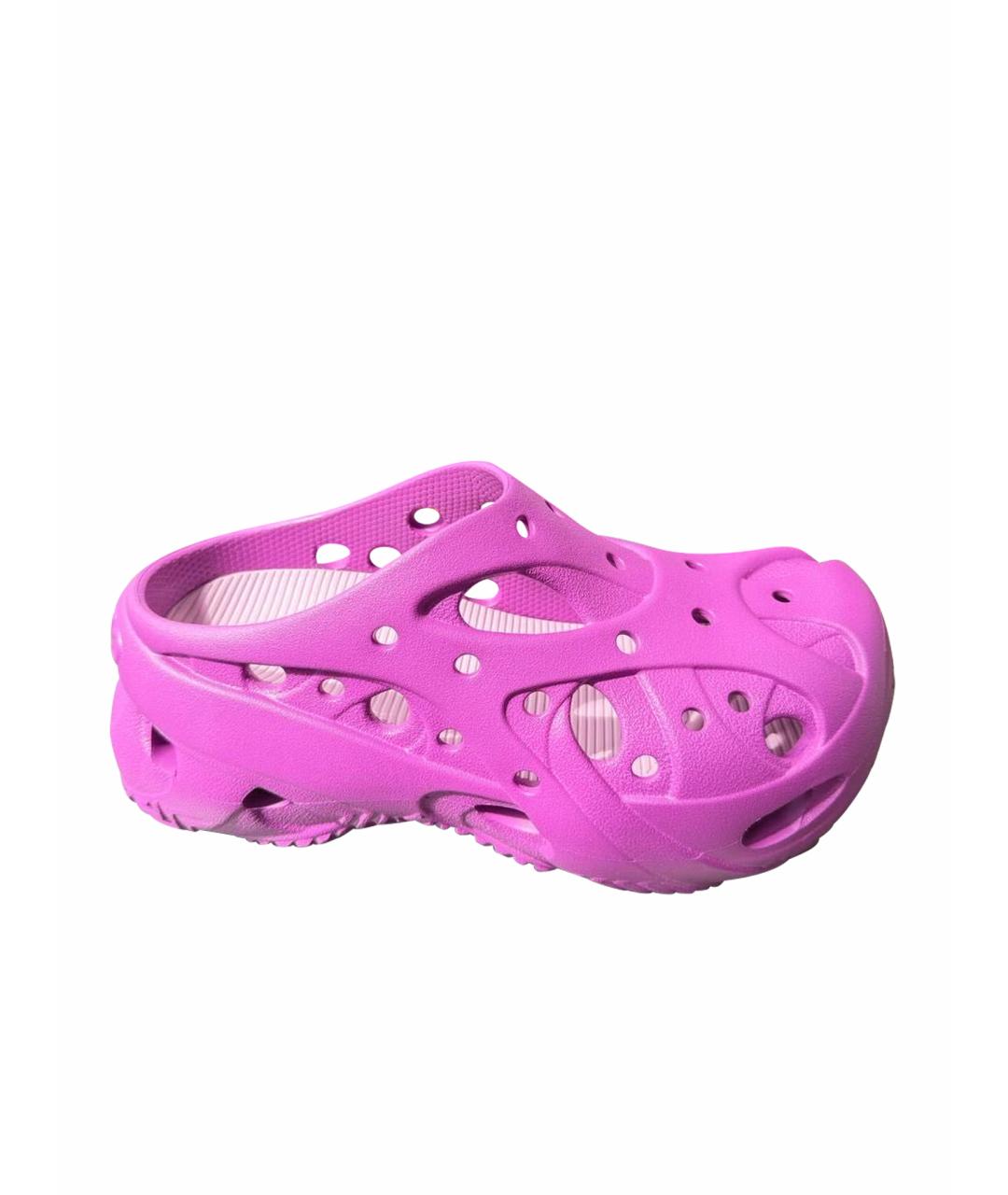 CROCS Фуксия резиновые сабо, фото 1