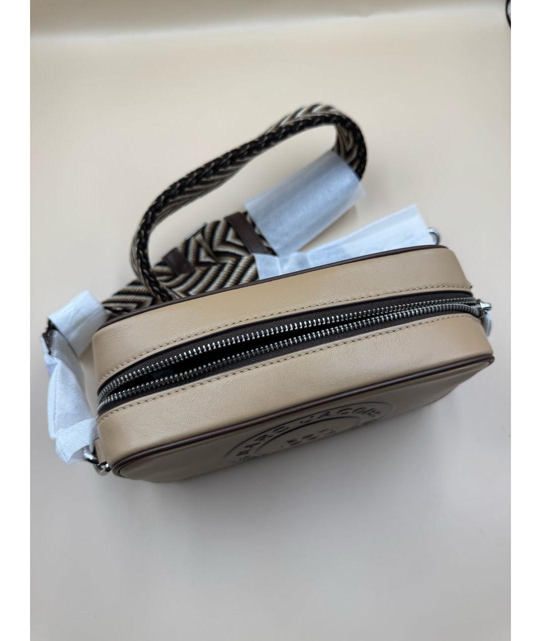 MARC JACOBS Коричневая кожаная сумка через плечо, фото 8