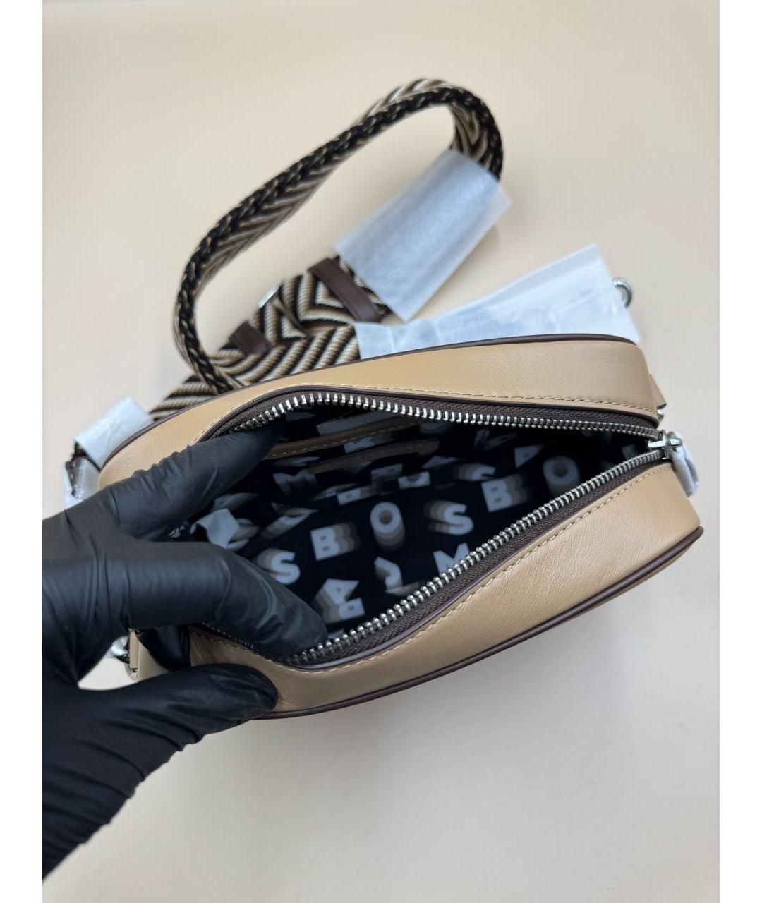 MARC JACOBS Коричневая кожаная сумка через плечо, фото 7