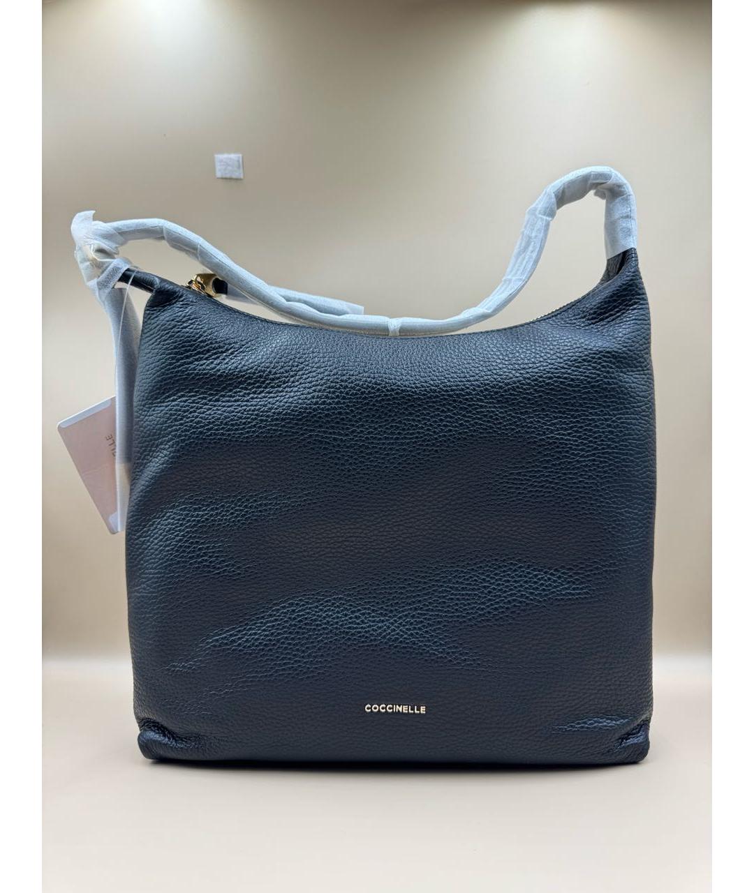 COCCINELLE Черная кожаная сумка через плечо, фото 8
