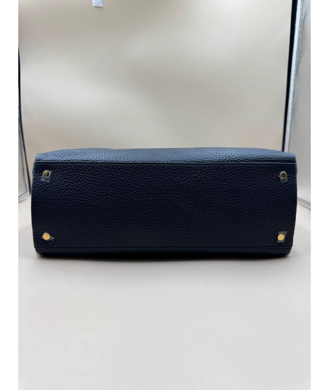 COCCINELLE Черная кожаная сумка через плечо, фото 5