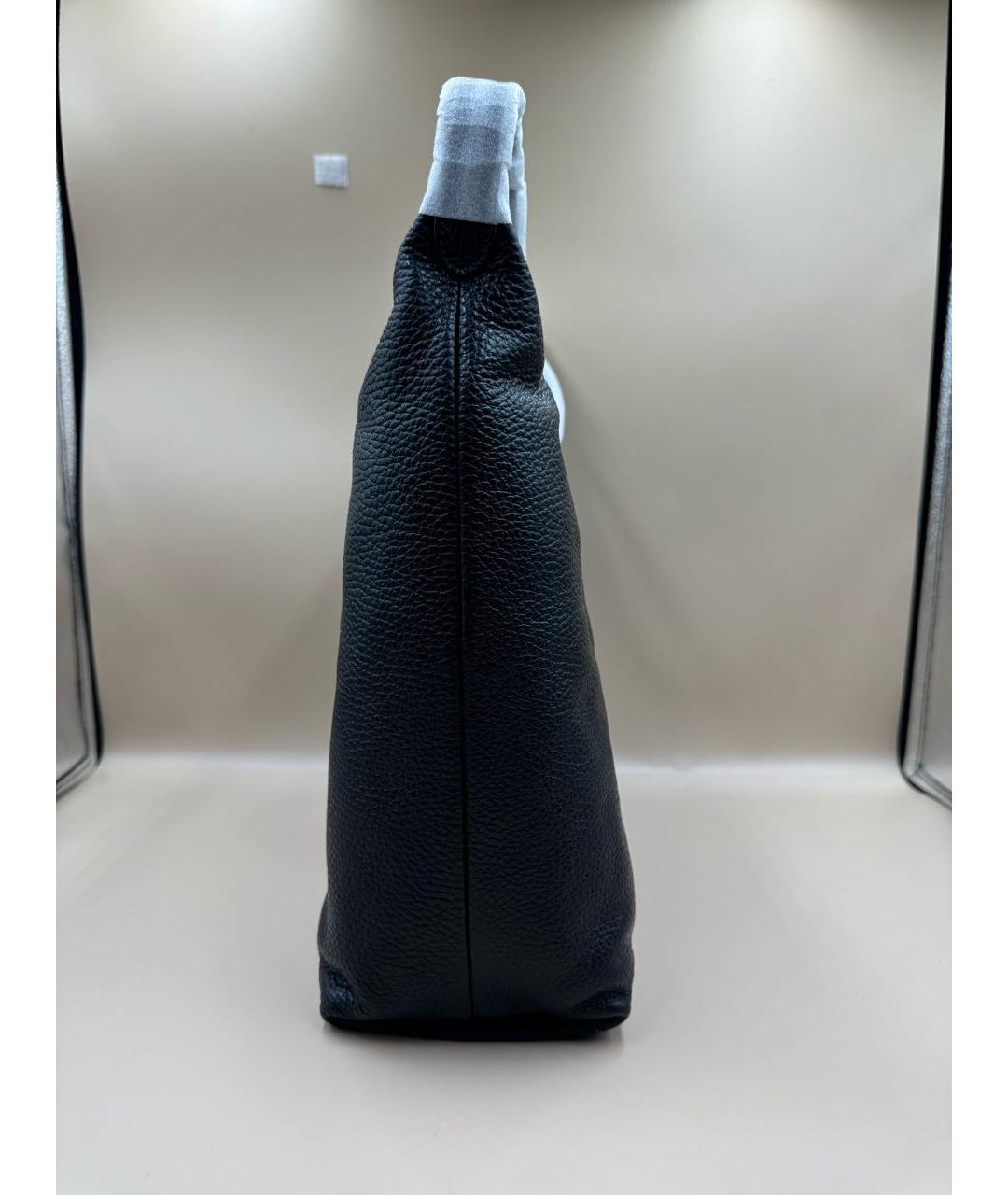 COCCINELLE Черная кожаная сумка через плечо, фото 3