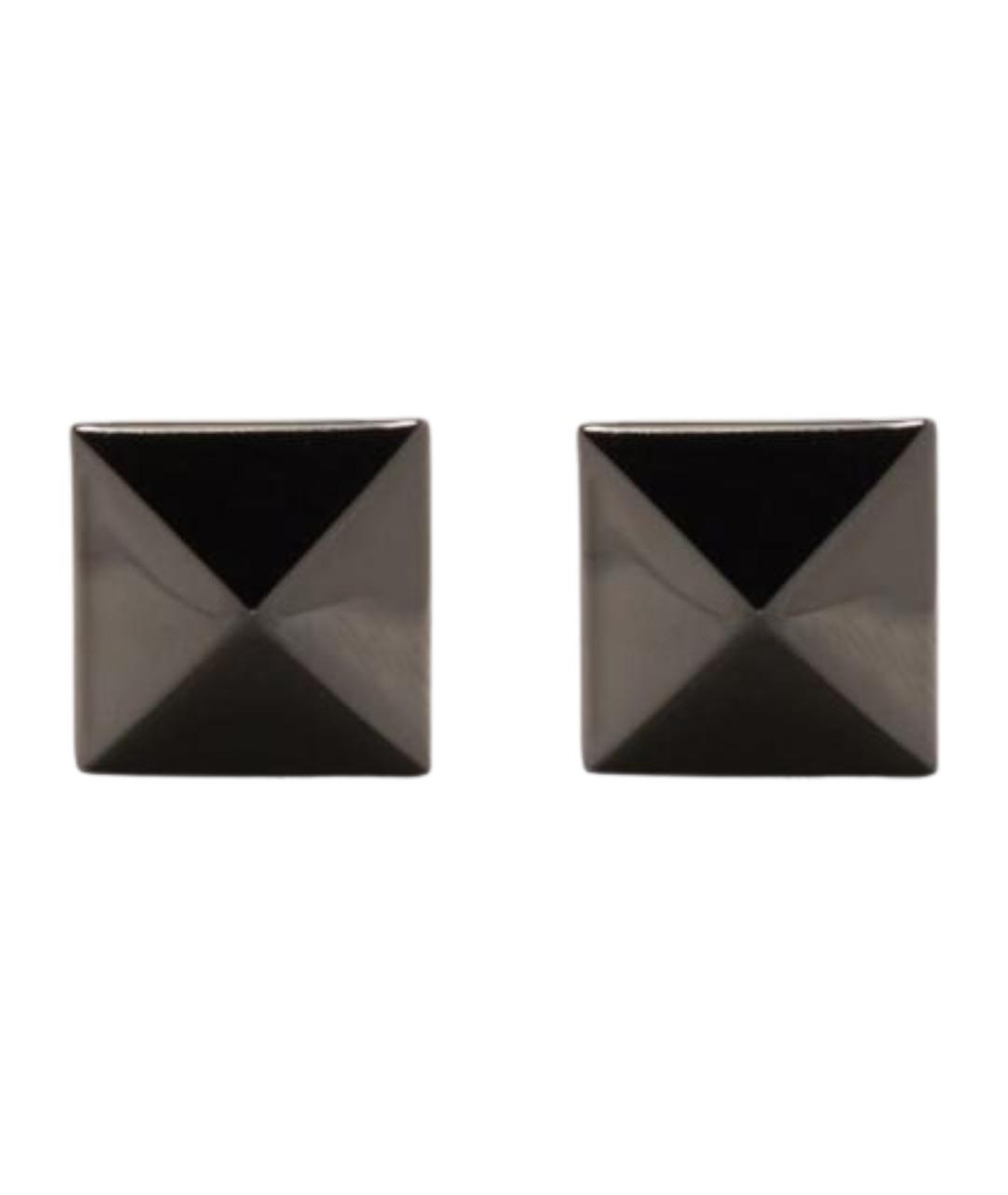 VALENTINO Черные серьги, фото 1