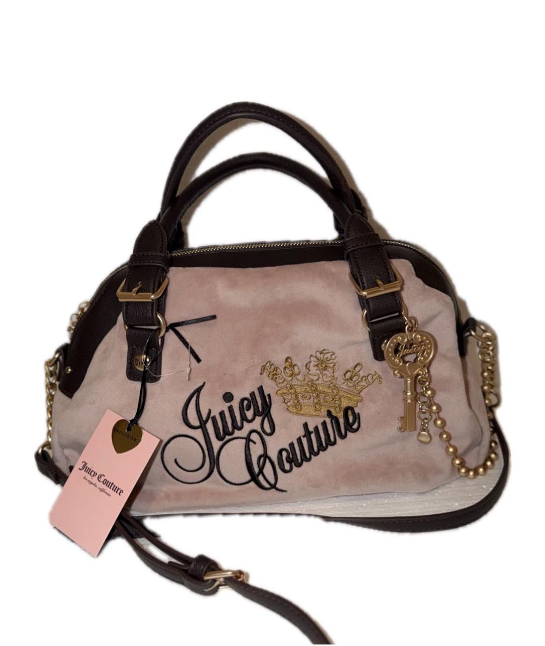 JUICY COUTURE Розовая сумка с короткими ручками, фото 9