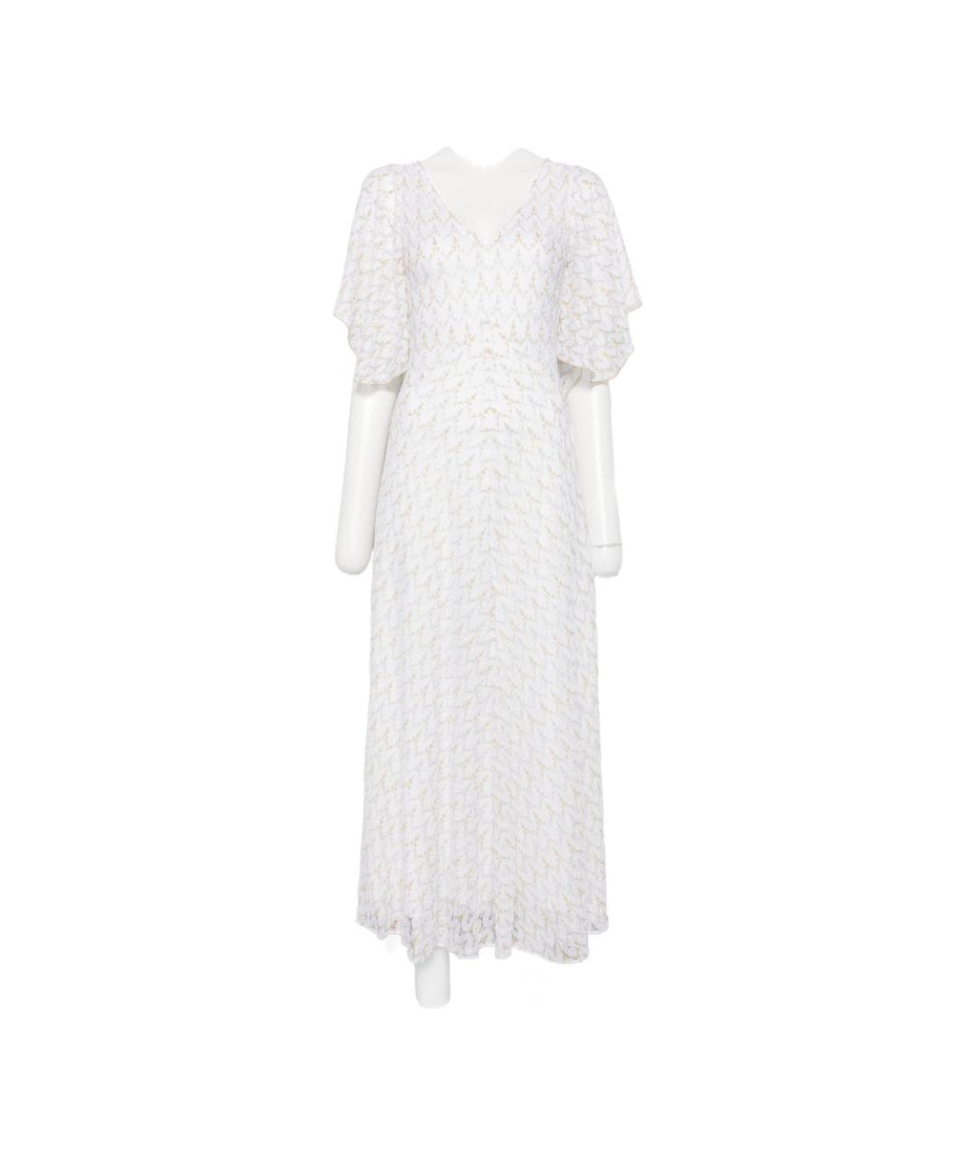 MISSONI Белое вискозное повседневное платье, фото 1