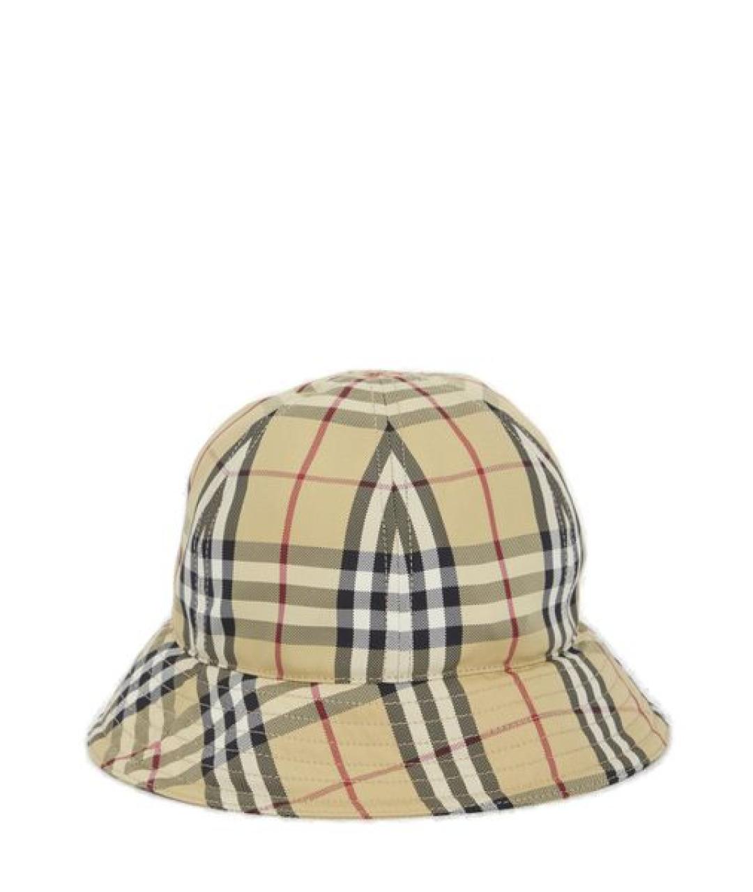 BURBERRY Бежевая синтетическая панама, фото 2