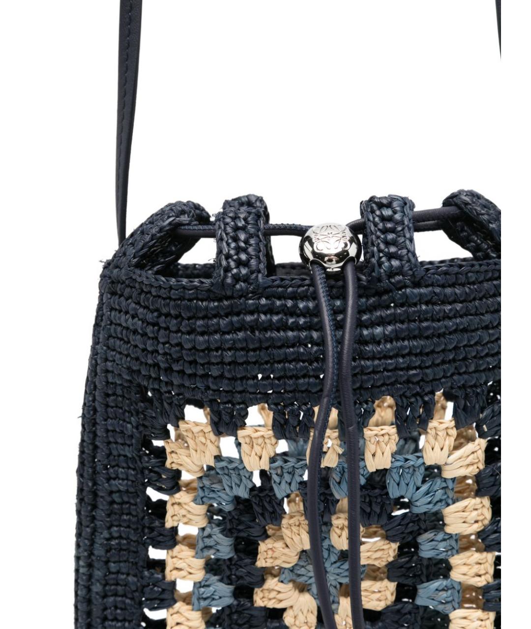LOEWE Синяя сумка через плечо, фото 3