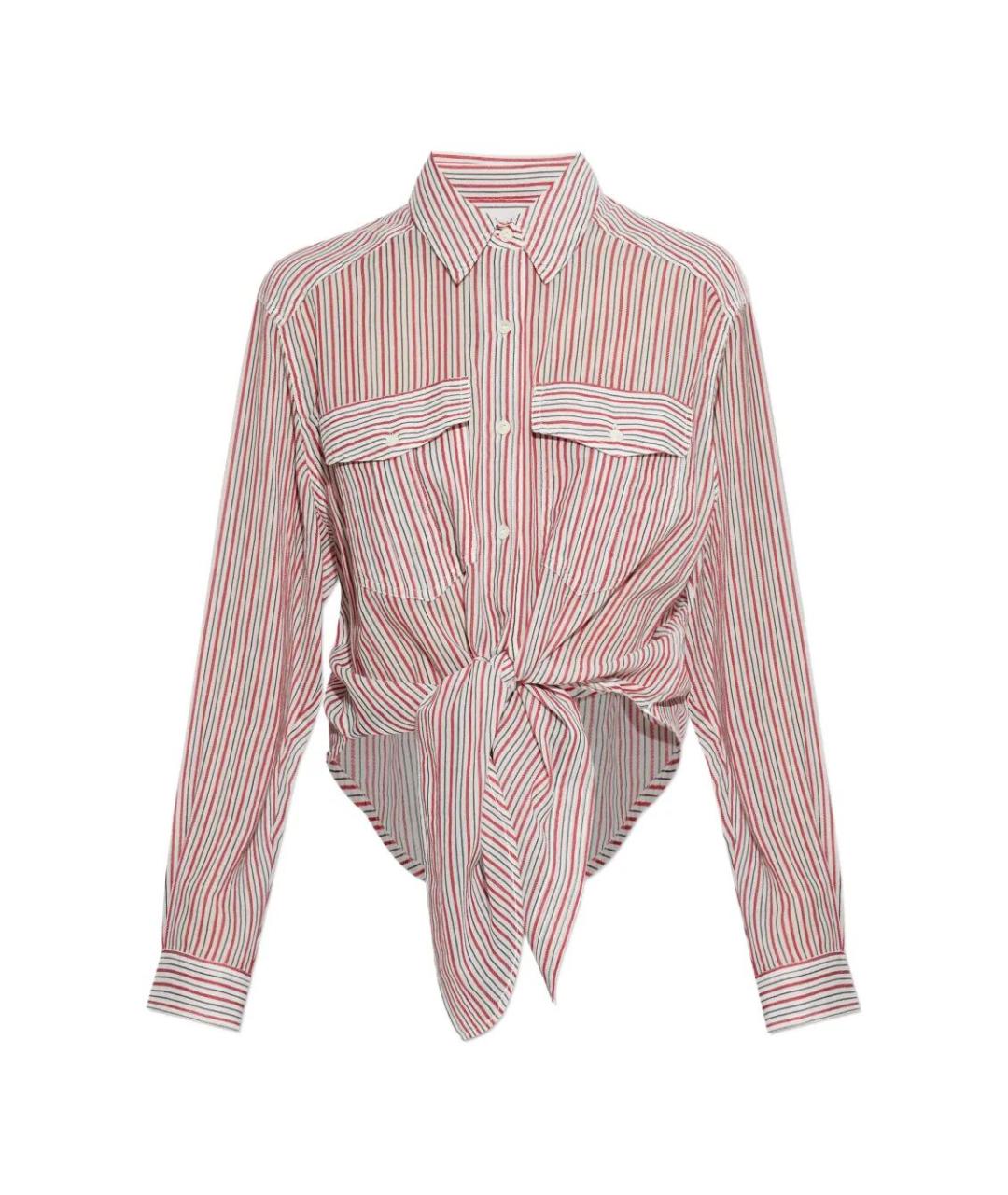 ISABEL MARANT Красная хлопковая рубашка, фото 1