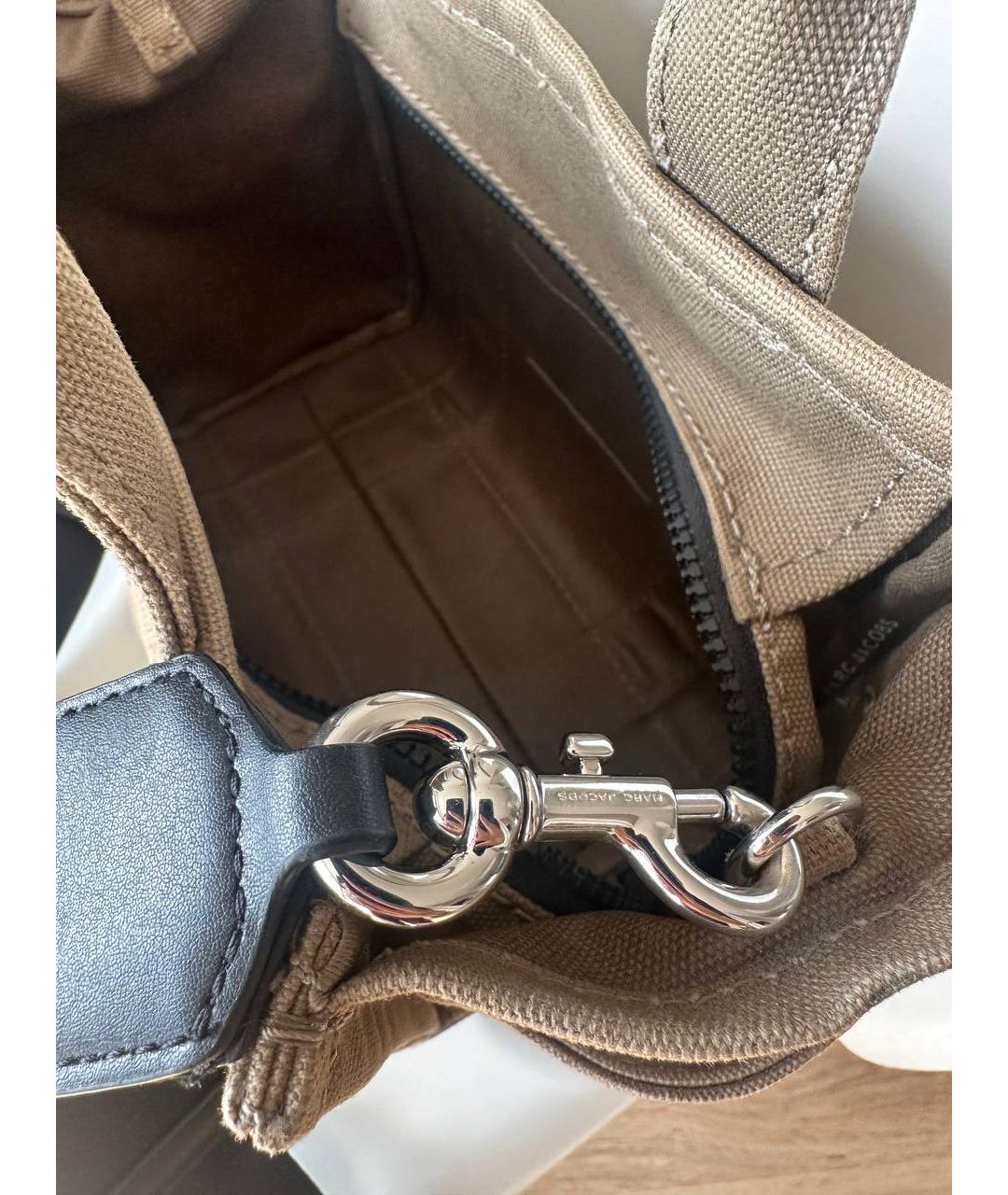 MARC JACOBS Хаки сумка тоут, фото 9