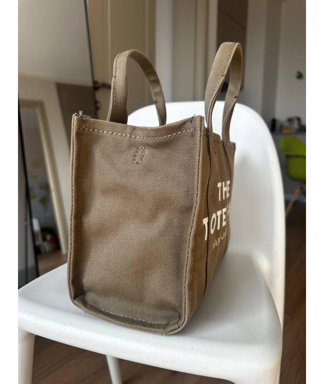 MARC JACOBS Хаки сумка тоут, фото 2