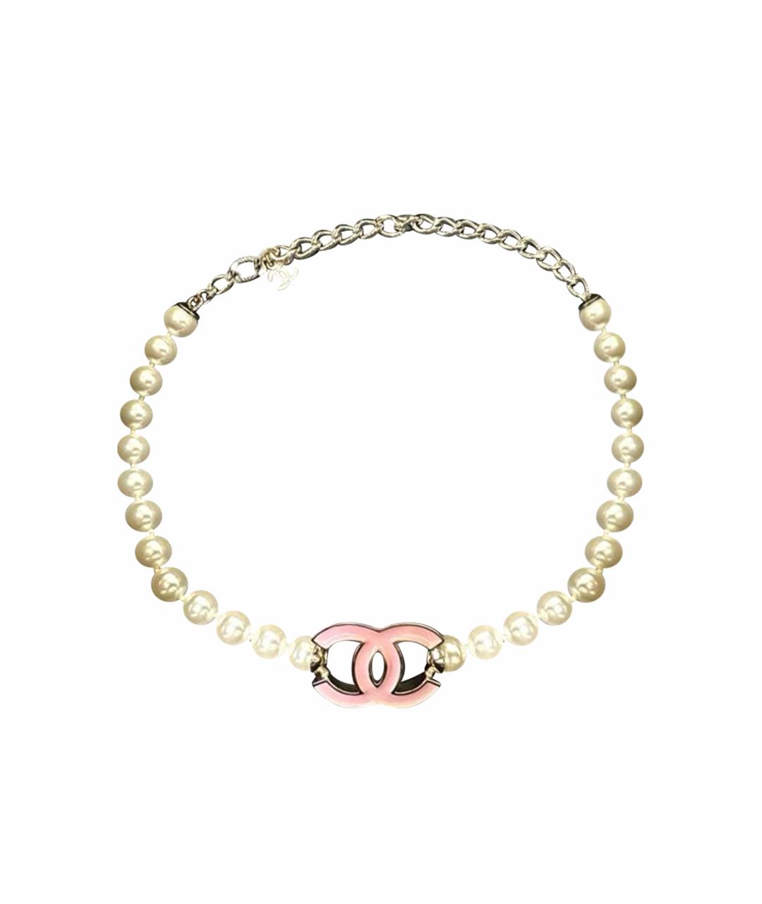 CHANEL Розовое колье, фото 1