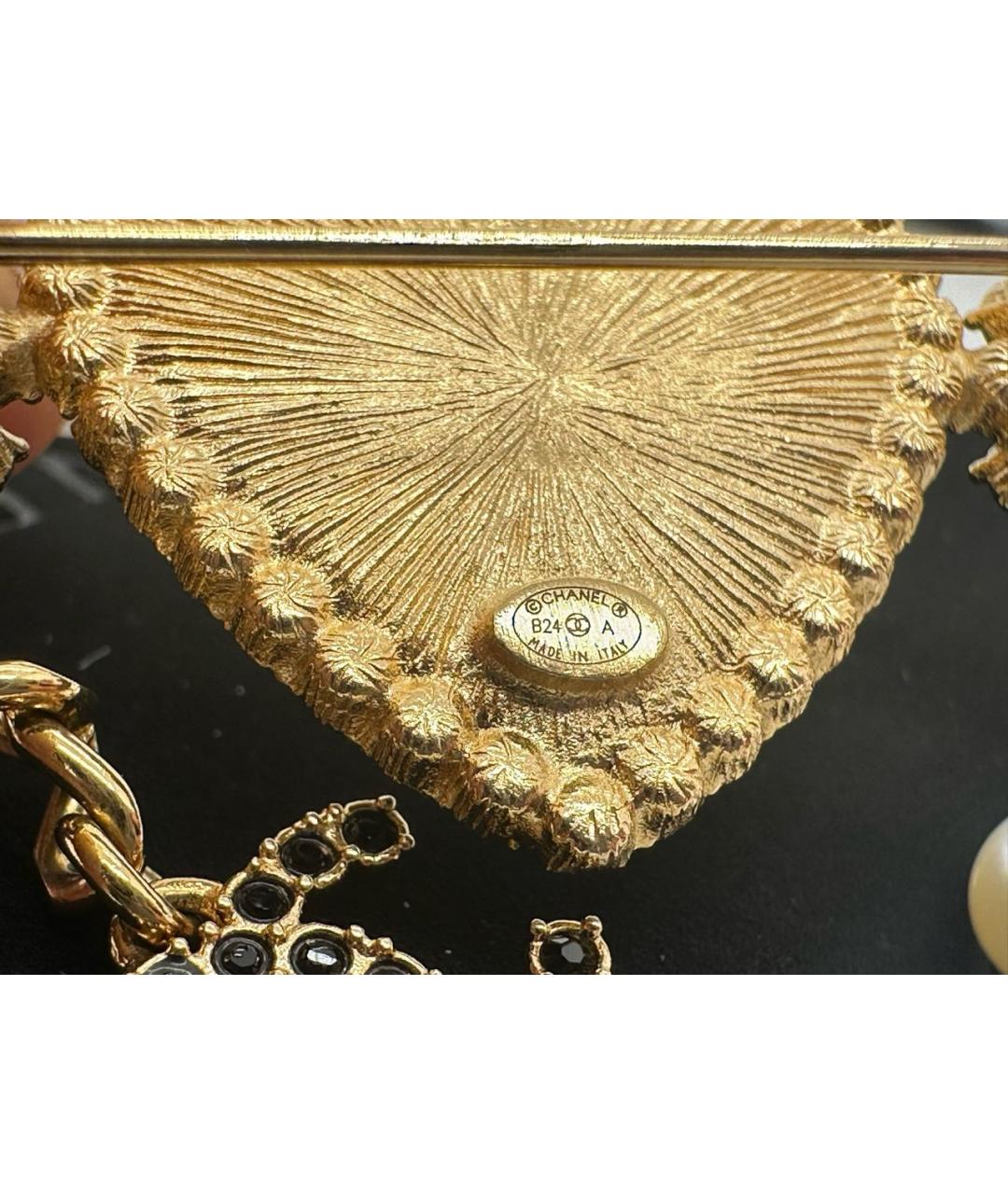 CHANEL Золотая булавка / брошь, фото 5