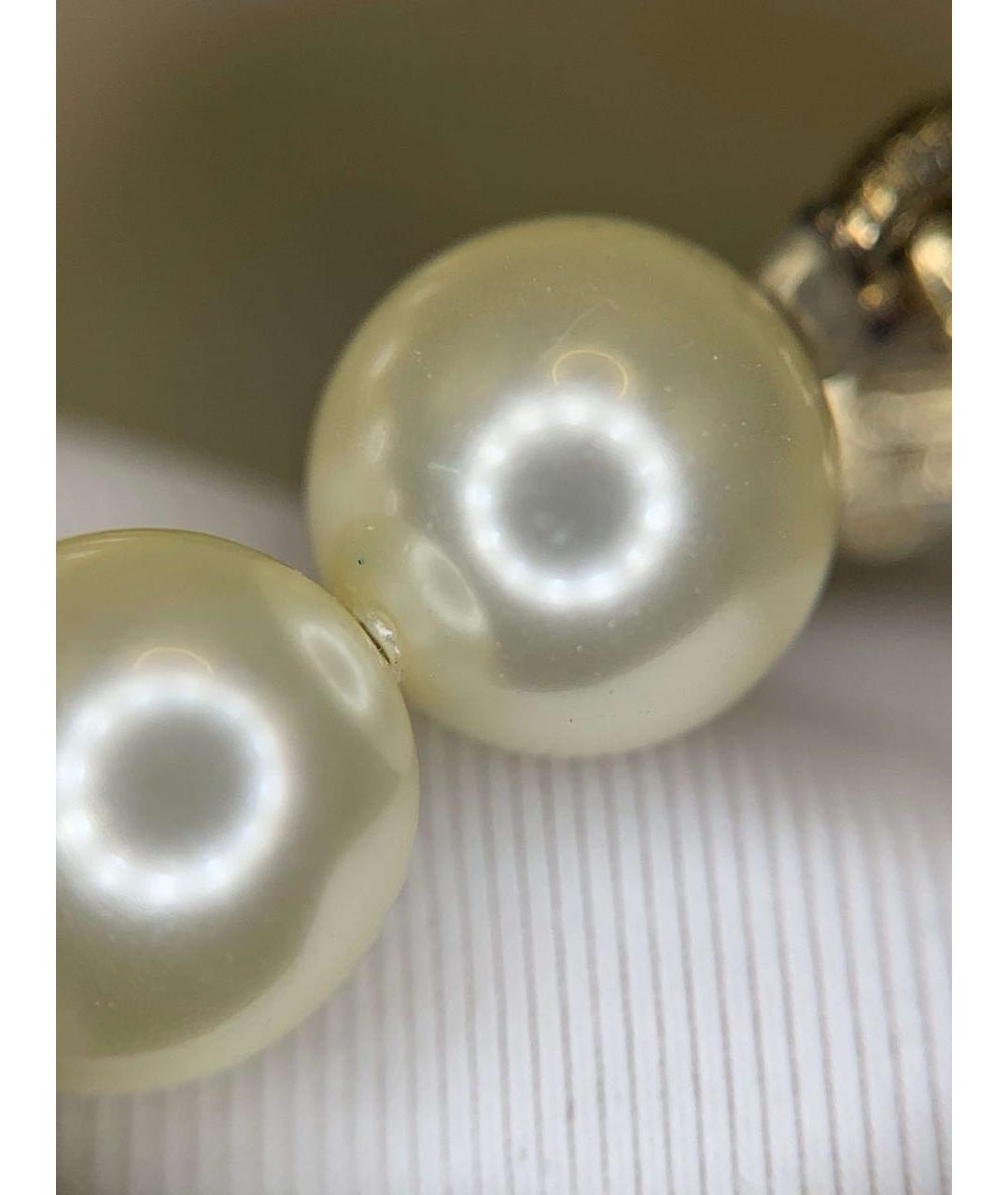 CHANEL Белое колье, фото 5