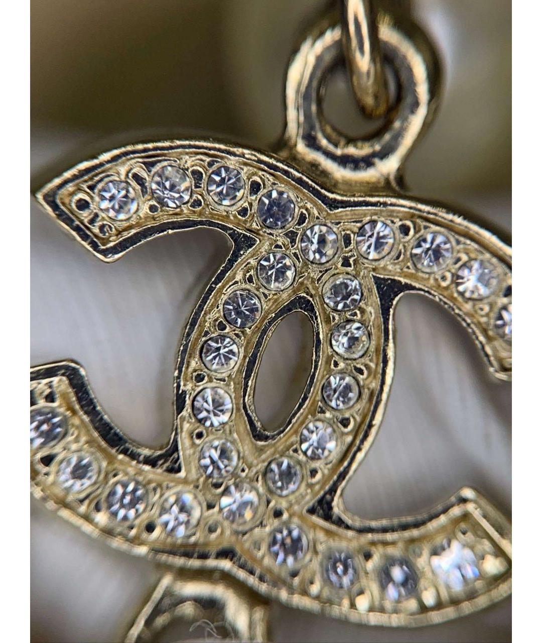 CHANEL Белое колье, фото 4