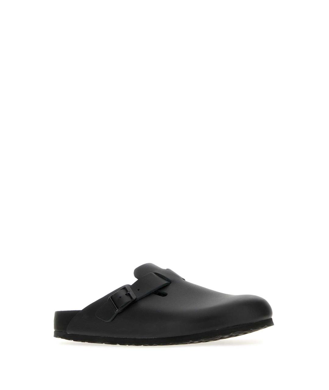 BIRKENSTOCK Черные кожаные сандалии, фото 2
