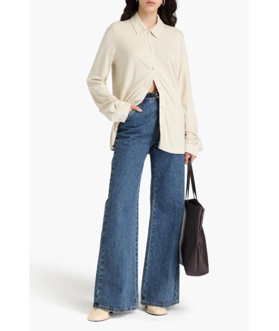 TOTEME Бежевая рубашка, фото 2