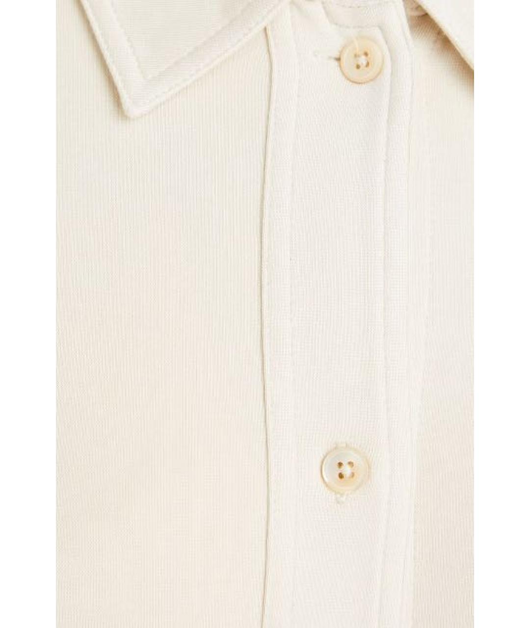 TOTEME Бежевая рубашка, фото 4