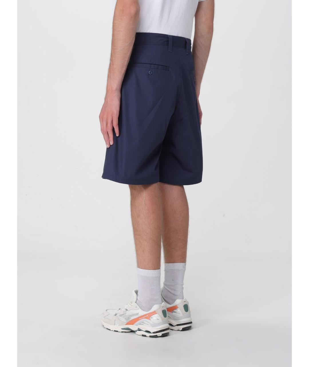 CARHARTT WIP Синие полиэстеровые шорты, фото 2