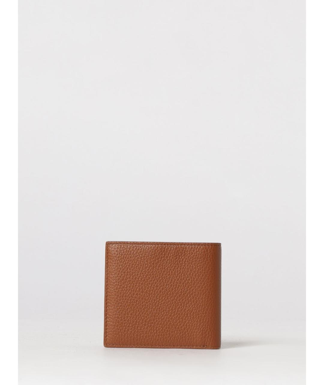 BALLY Коричневый кожаный кошелек, фото 3