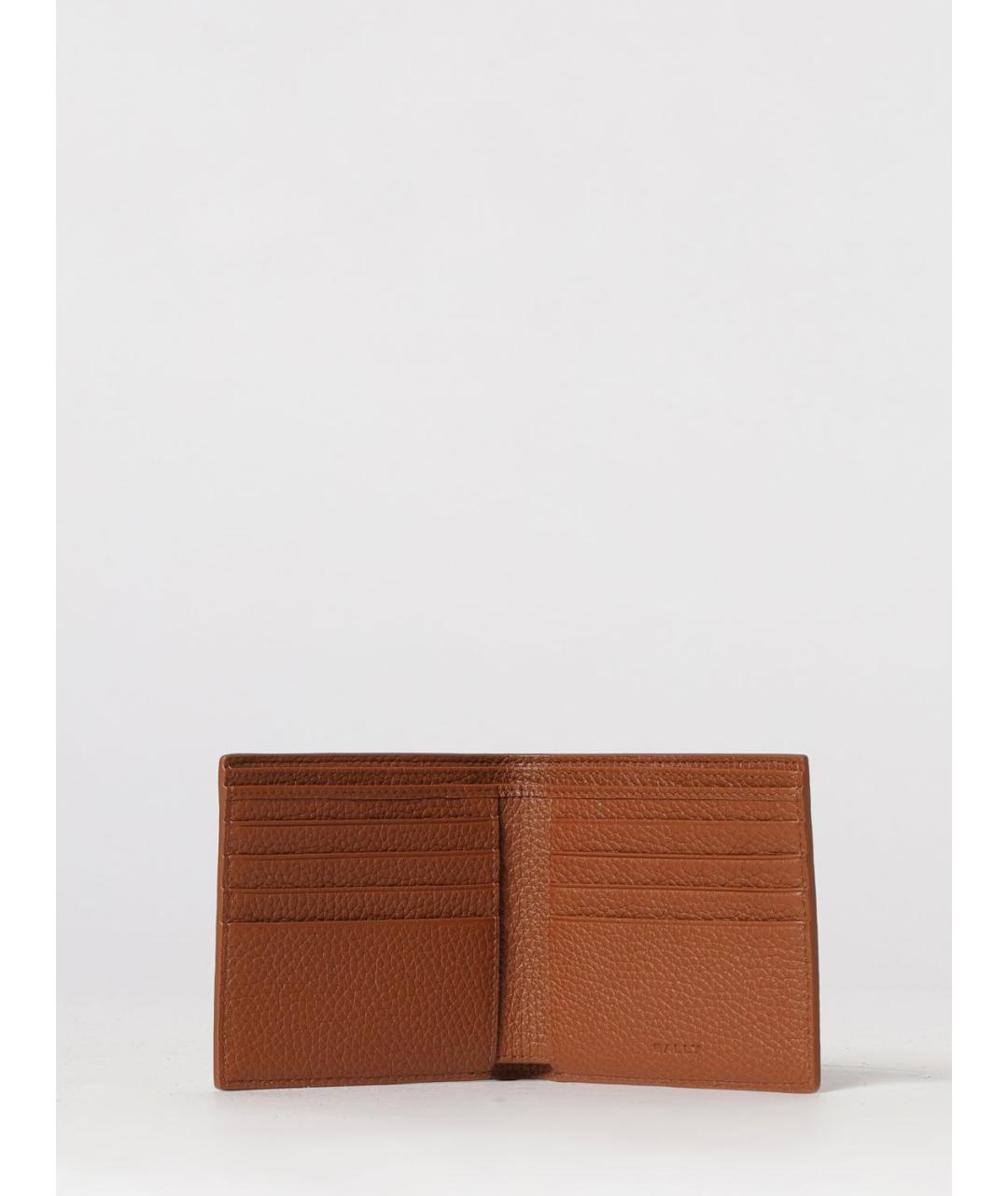 BALLY Коричневый кожаный кошелек, фото 2
