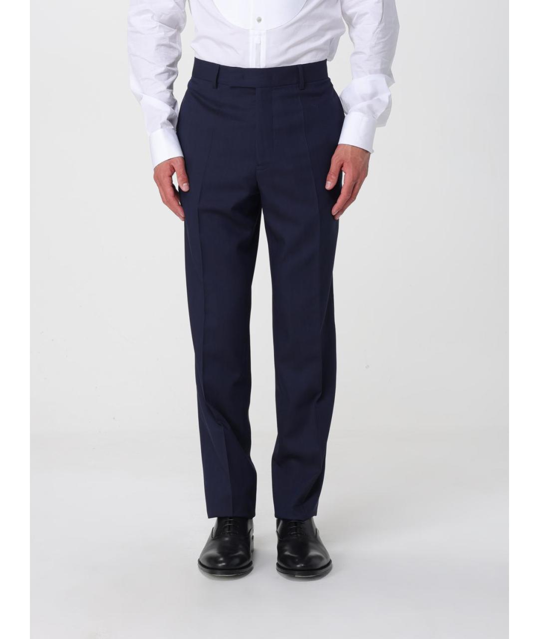 EMPORIO ARMANI Синий классический костюм, фото 6