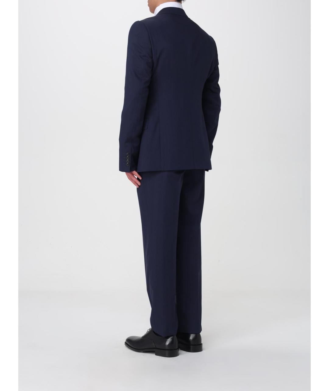 EMPORIO ARMANI Синий классический костюм, фото 3