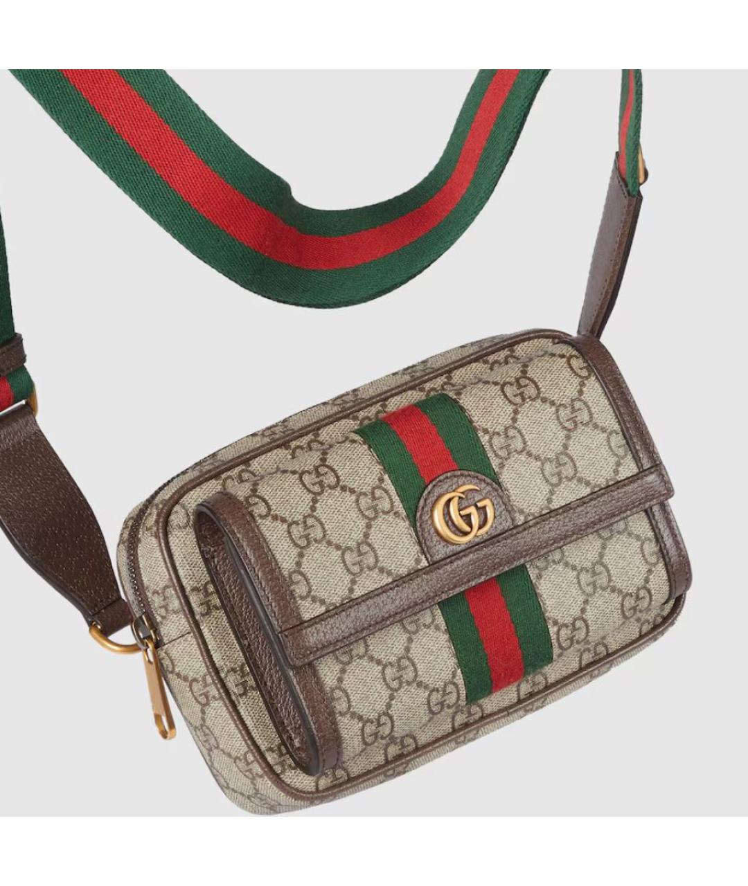 GUCCI Бежевая сумка через плечо, фото 4