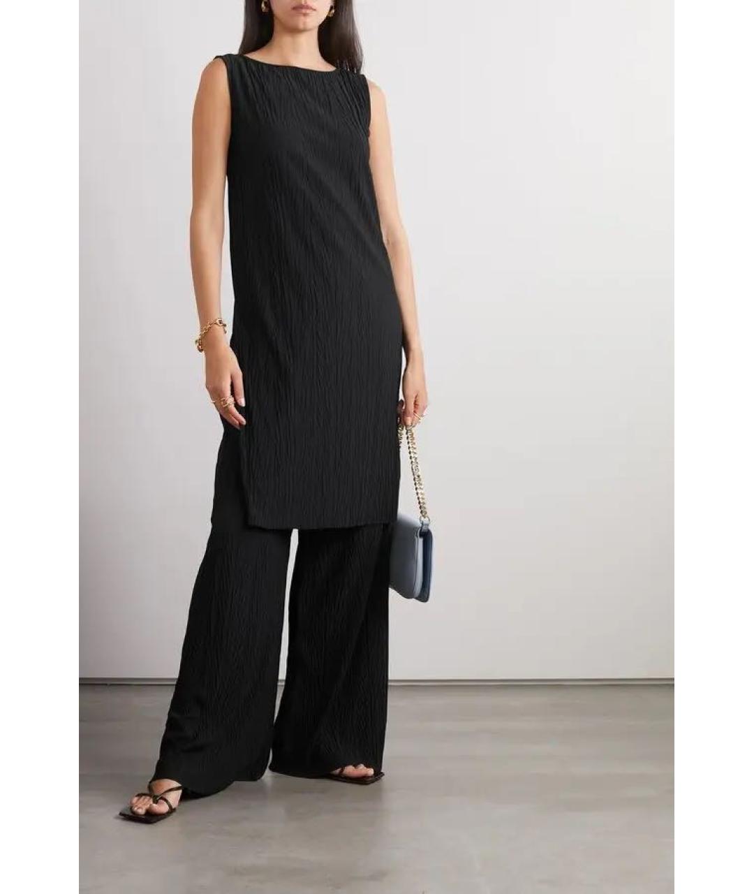 MAX MARA Черное повседневное платье, фото 2